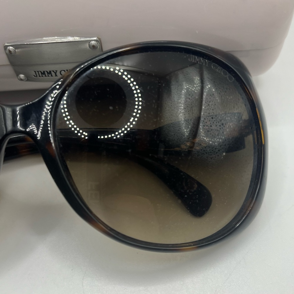 Authentic Jimmy Choo sunglasses with vintage case - Picture 3 of 10